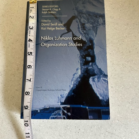 Niklas Luhmann & Organization Studies Advances in Organization Studies Book v.14 - Picture 11 of 12